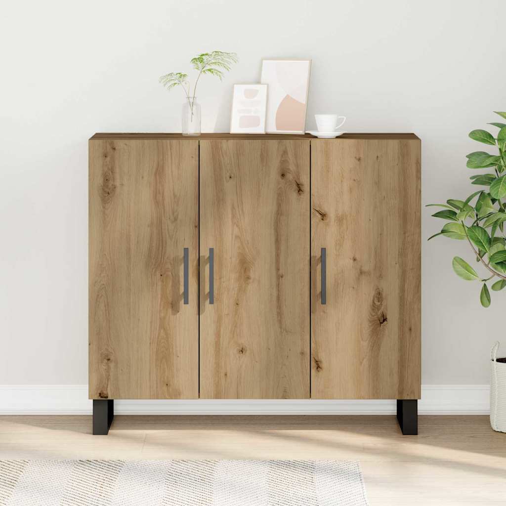 Serviesskap Artisan Eik 90 x 34 x 80 cm Konstruert tre