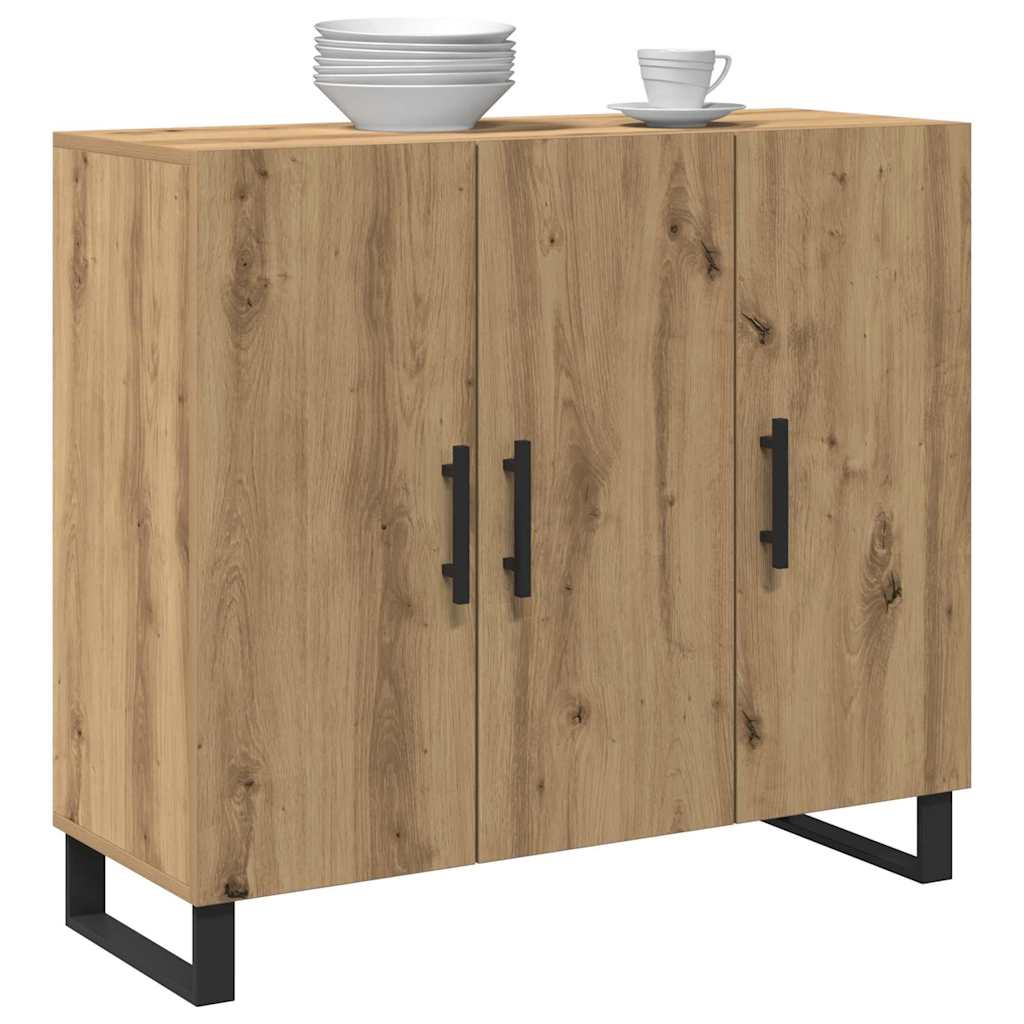 Serviesskap Artisan Eik 90 x 34 x 80 cm Konstruert tre