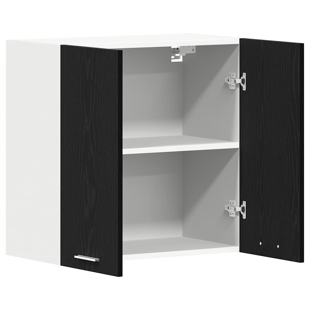 Hengende skap Lyon Svart Eik 60 x 31 x 60 cm Konstruert tre