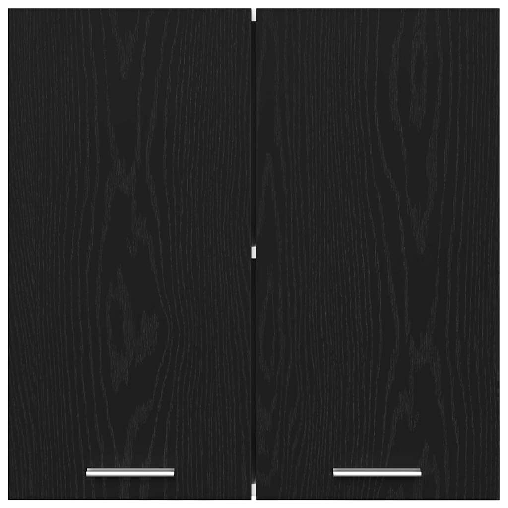 Hengende skap Lyon Svart Eik 60 x 31 x 60 cm Konstruert tre