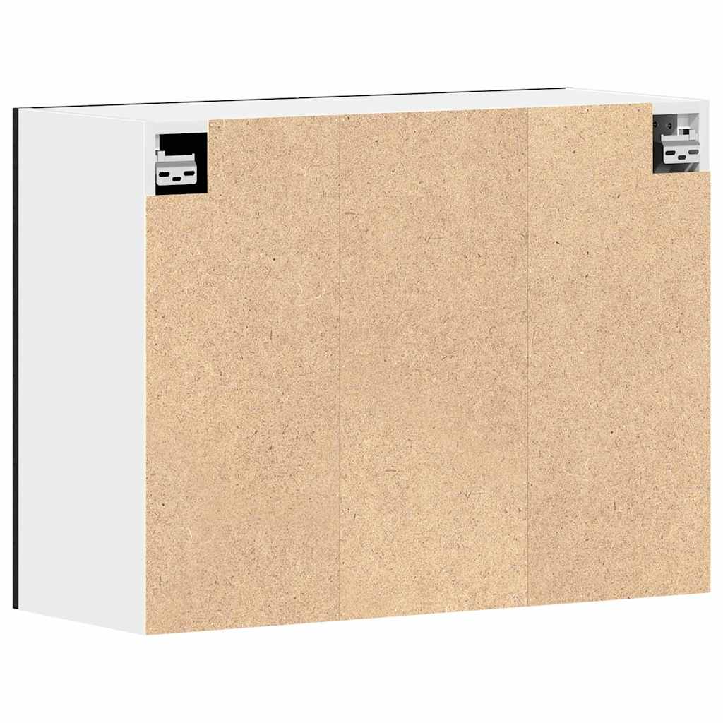 Hengende skap Lyon Svart Eik 80 x 31 x 60 cm Konstruert tre
