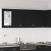Hengende skap med hylle Lyon 2 pcs Svart Eik 50 x 31 x 60 cm