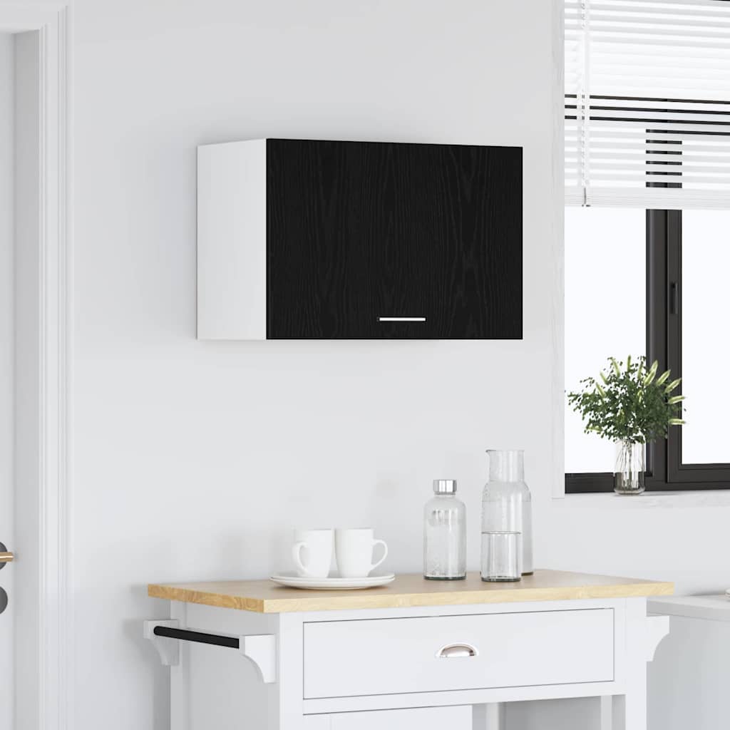Hengende skap Lyon Svart Eik 60 x 31 x 40 cm Konstruert tre