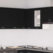 Hengende skap Lyon Svart Eik 57 x 57 x 60 cm Konstruert tre