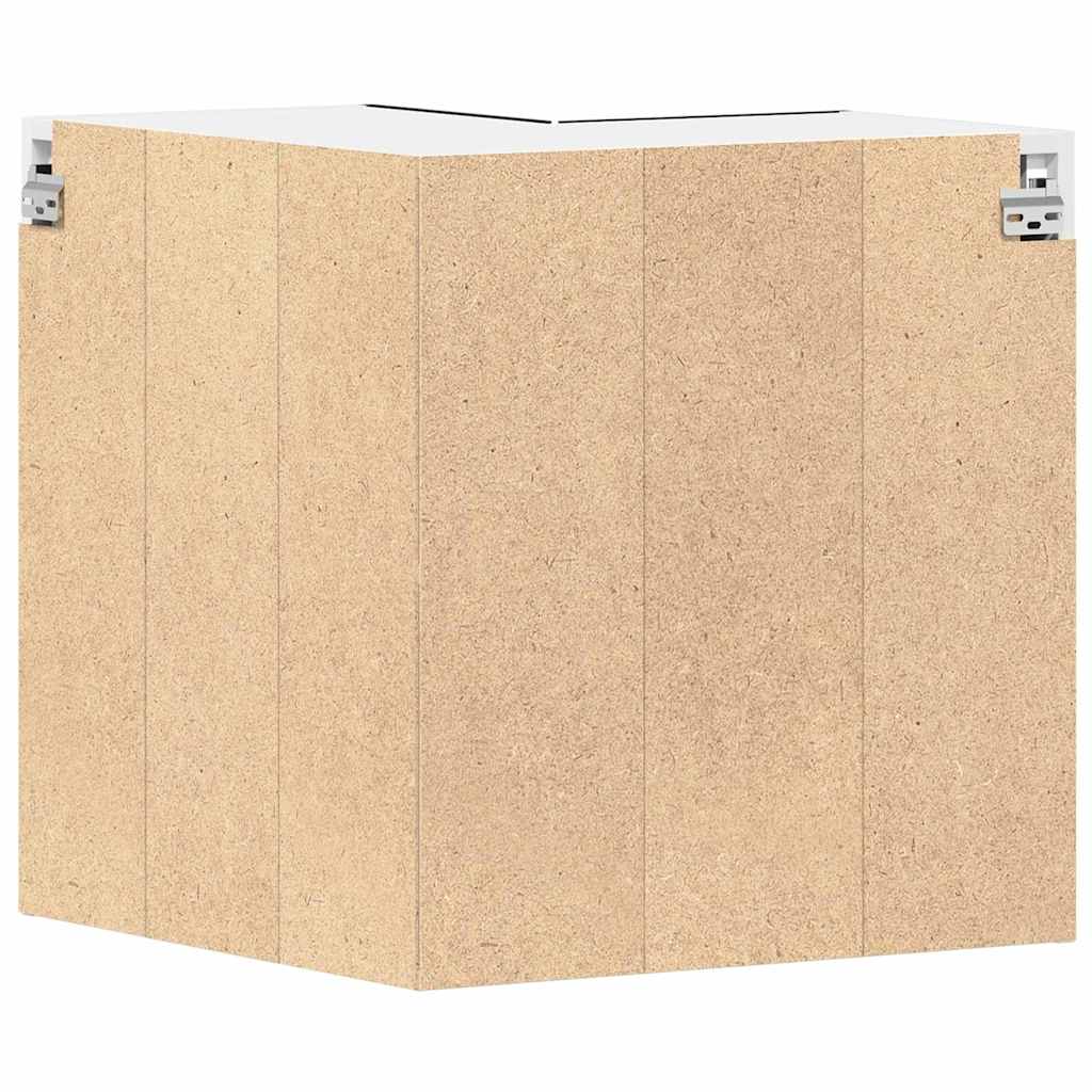 Hengende skap Lyon Svart Eik 57 x 57 x 60 cm Konstruert tre