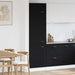 Hengende skap Lyon Svart Eik 60 x 31 x 207 cm Konstruert tre
