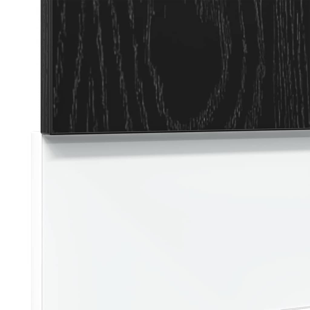 Oppvaskmaskin panel "Lyon" svart eik 60x1,5x67 cm