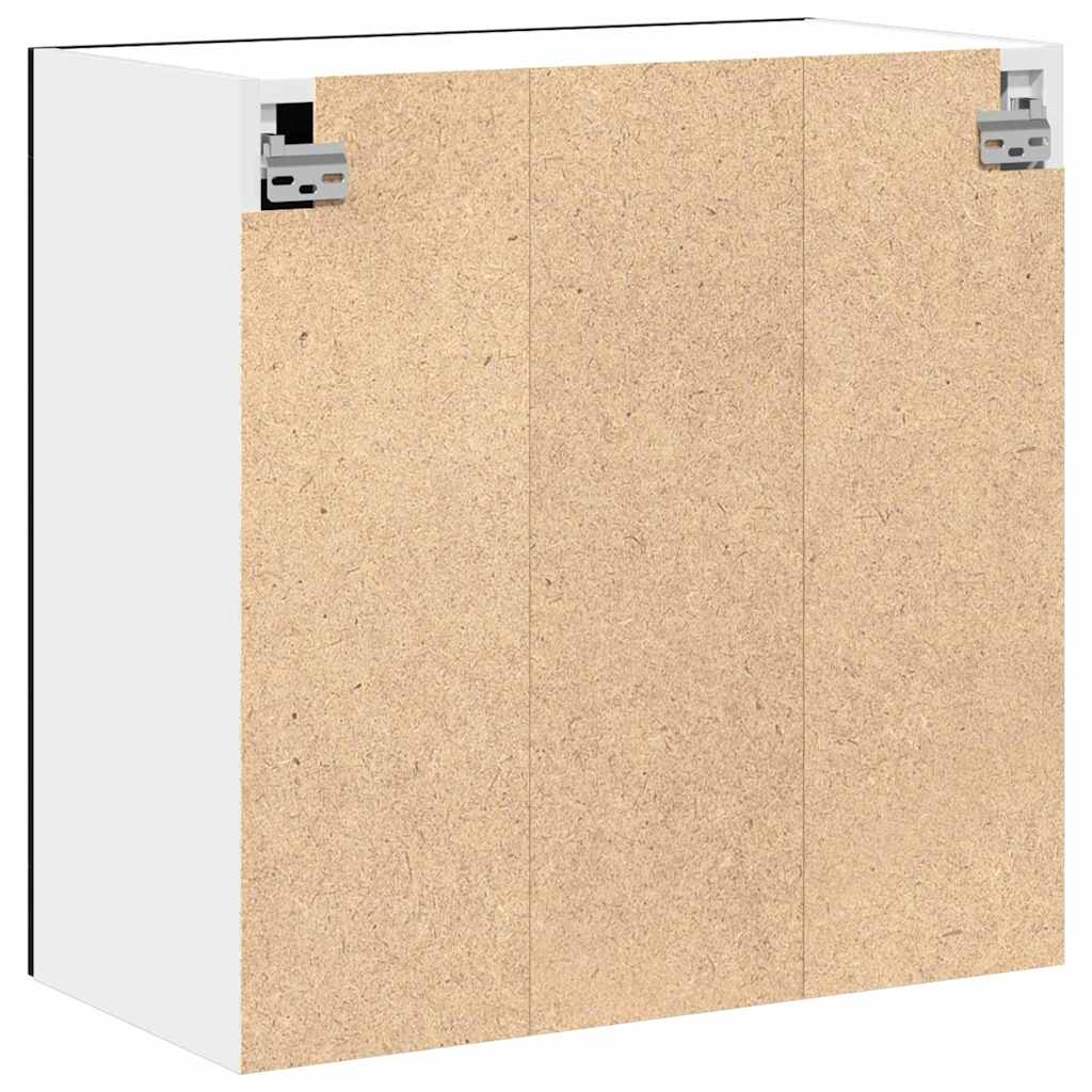 Hengende skap Svart Eik 60 x 31 x 60 cm Konstruert tre