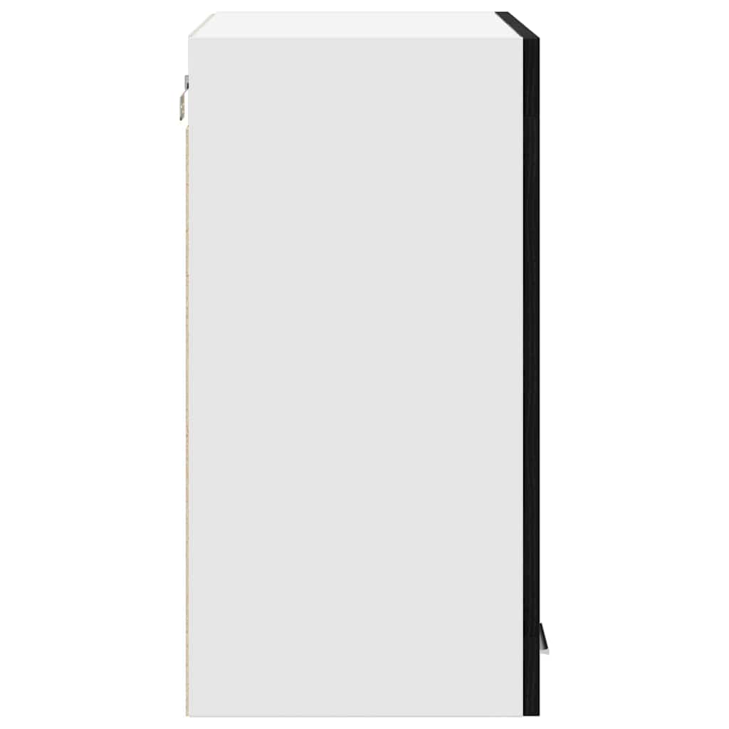 Hengende skap Svart Eik 60 x 31 x 60 cm Konstruert tre