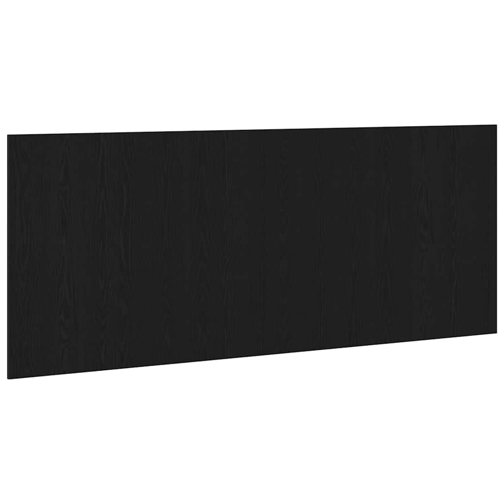 Seng Hodegjerde Svart Eik 160 x 1.5 x 80.5 cm Konstruert tre
