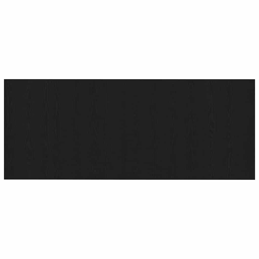 Seng Hodegjerde Svart Eik 160 x 1.5 x 80.5 cm Konstruert tre
