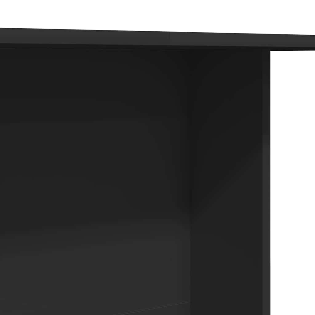 Spisebord Svart 110 x 60 x 75 cm Konstruert tre