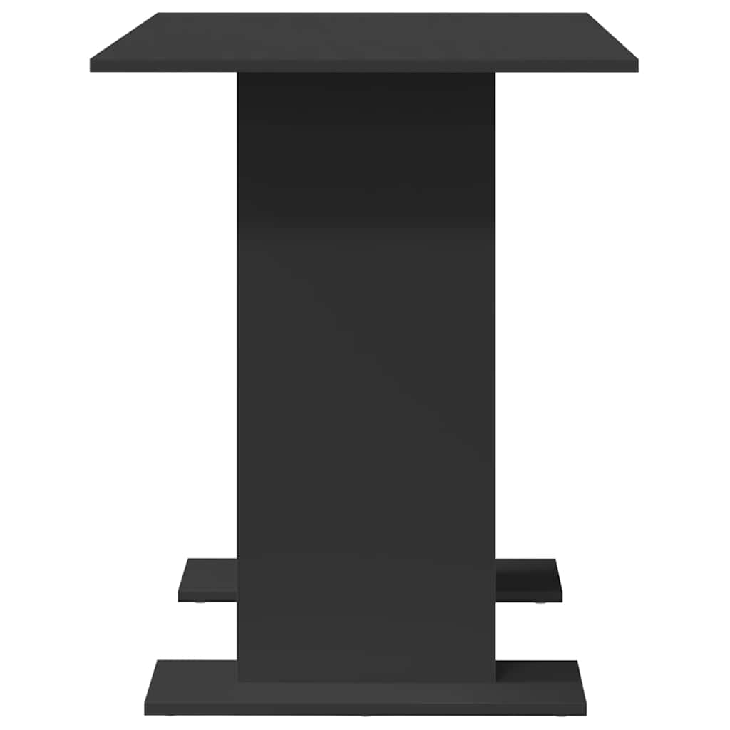 Spisebord Svart 110 x 60 x 75 cm Konstruert tre