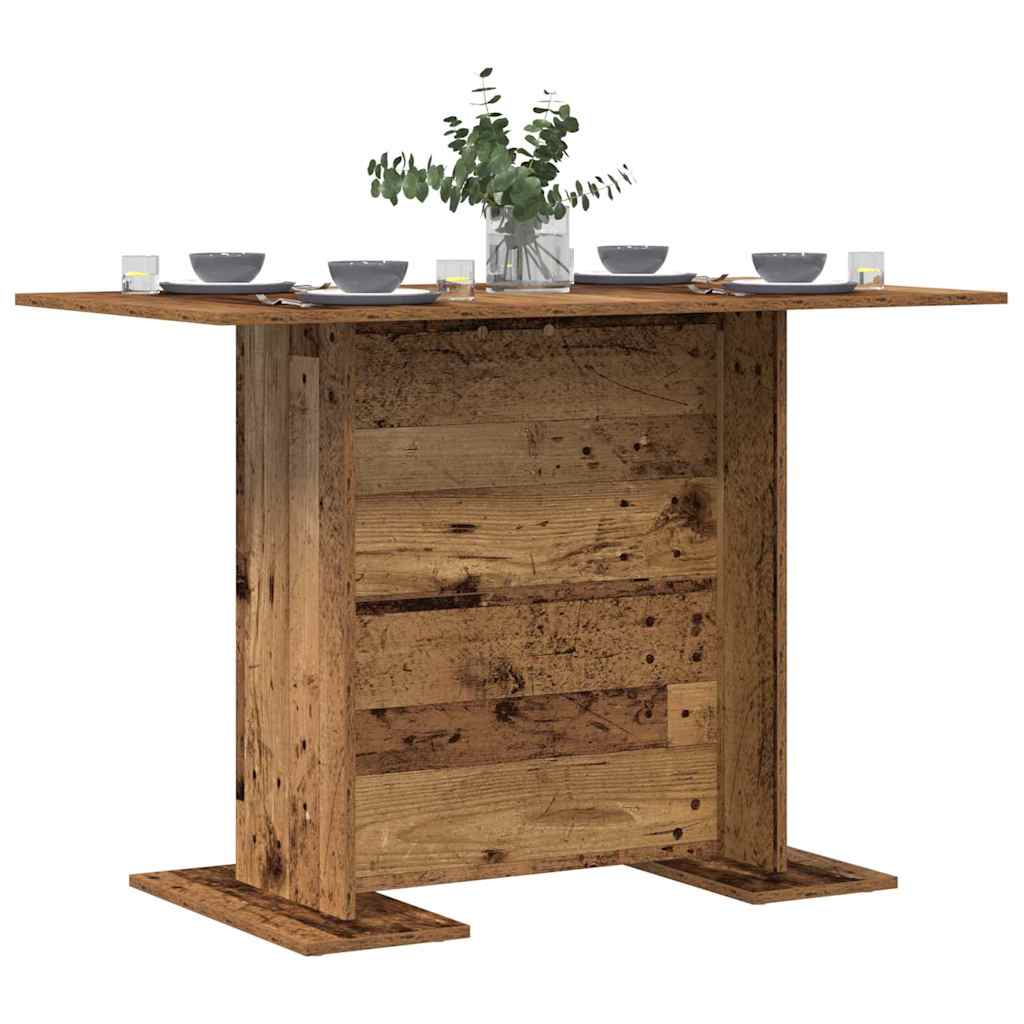 Spisebord Gammelt tre 110 x 60 x 75 cm Konstruert tre