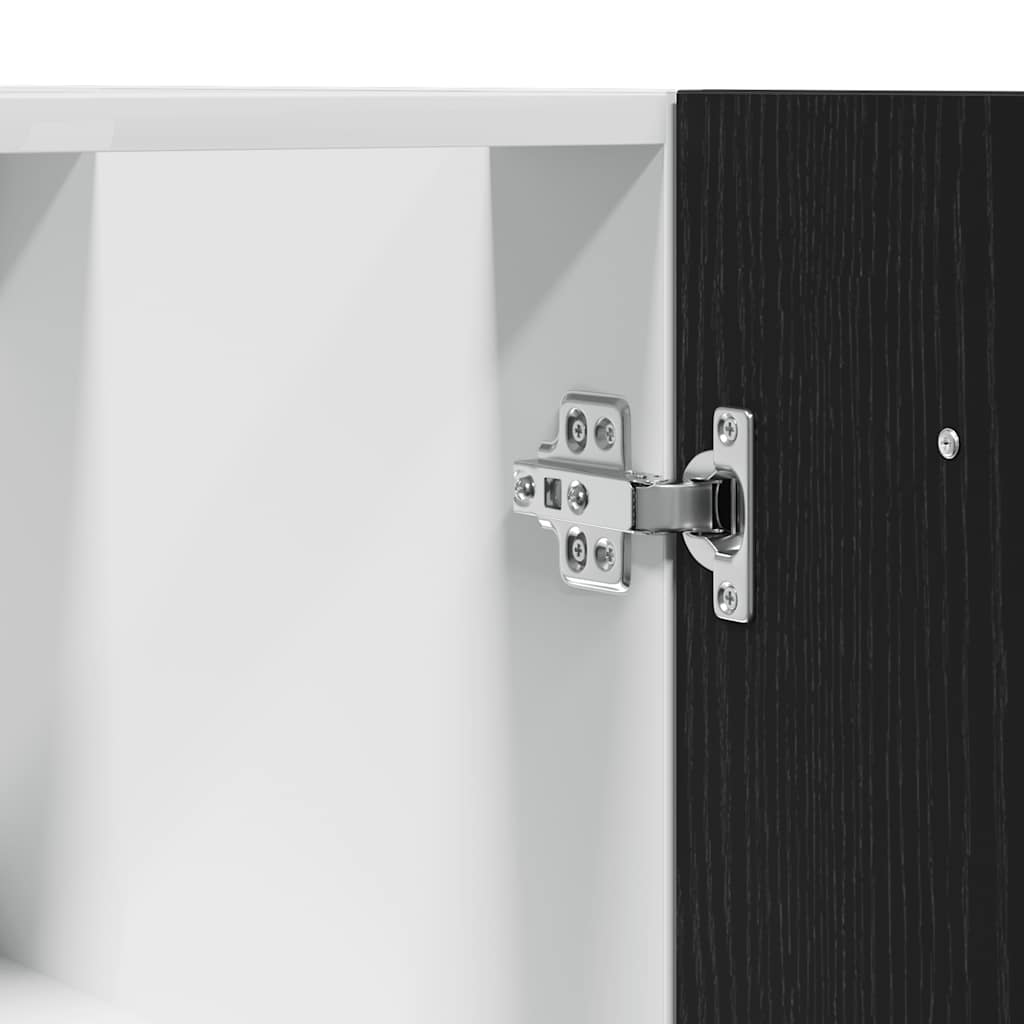 Underskap Svart Eik 60x46x81,5 cm Sponplate