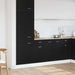Hengende skap Svart Eik 40 x 46 x 81,5 cm Konstruert tre