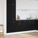 Hengende skap Svart Eik 50 x 46 x 81,5 cm Konstruert tre