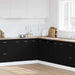 Hengende skap Svart Eik 75,5 x 75,5 x 80,5 cm Konstruert tre