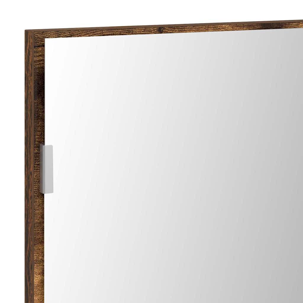 Speil Brun 80 x 37 cm Glass og konstruert tre