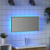 Baderomsspeil artisan eik 80 x 8.5 x 37 cm Konstruert tre