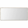 Baderomsspeil artisan eik 80 x 8.5 x 37 cm Konstruert tre