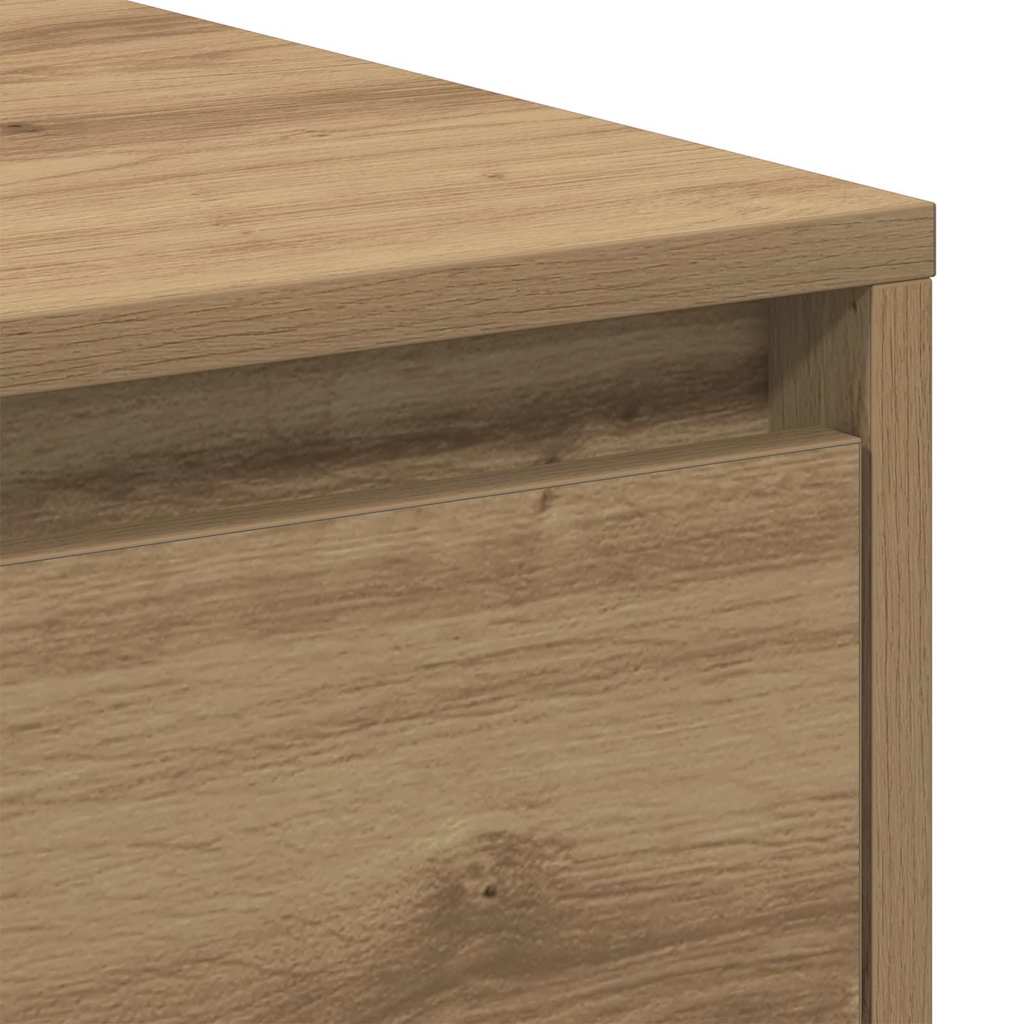 Nattbordskap 2 pcs Artisan Eik 45 x 34 x 44,5 cm Konstruert tre