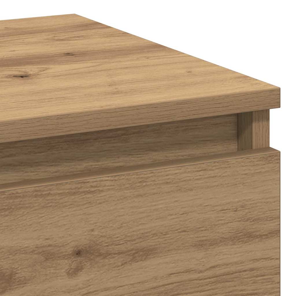 Nattbordskap Artisan Eik 40 x 35 x 70 cm Konstruert tre