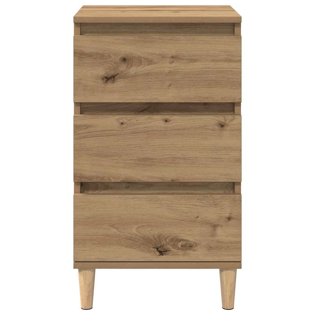Nattbordskap Artisan Eik 40 x 35 x 70 cm Konstruert tre