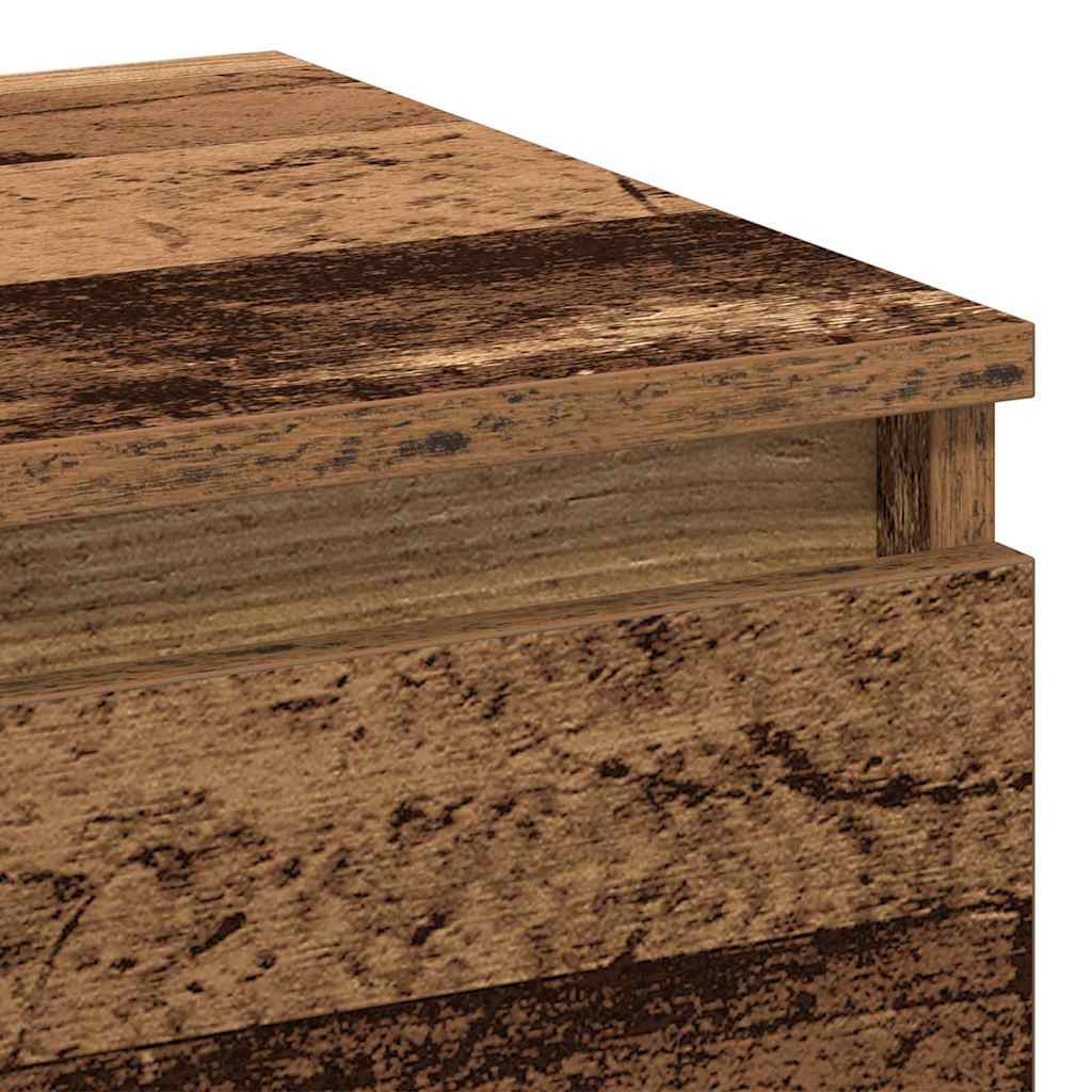 Nattbordskap Gammelt tre 45 x 35 x 44 cm Konstruert tre