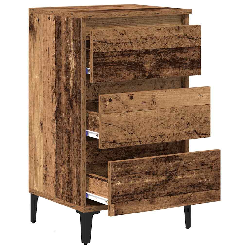 Nattbordskap Gammelt tre 45 x 35 x 44 cm Konstruert tre
