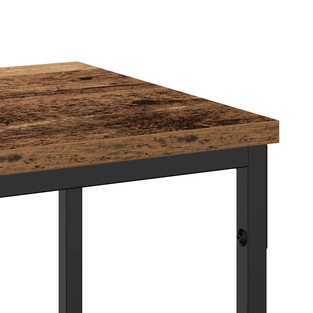 Konsollbord Gammelt tre 200 x 30 x 75 cm Konstruert tre