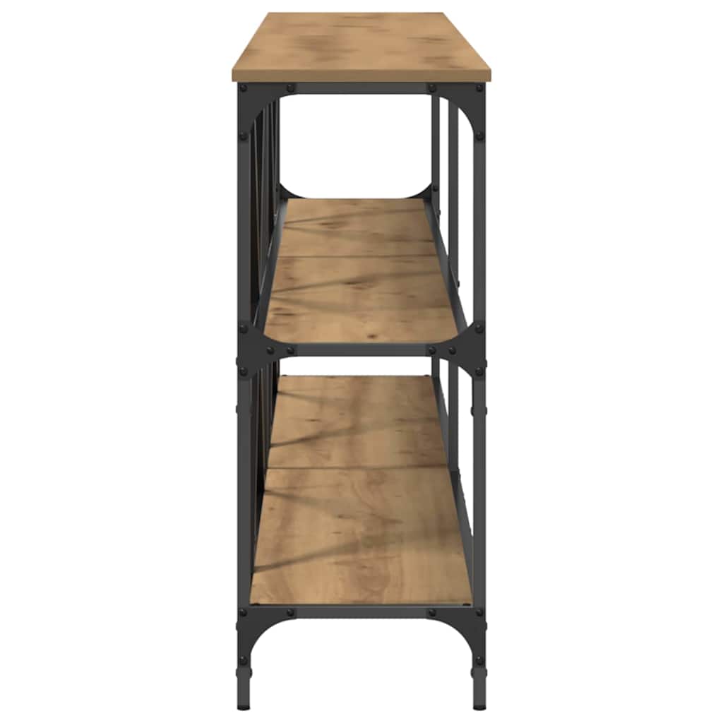 Konsollbord Kunstnerisk Eik 200 x 30 x 75 cm Konstruert tre