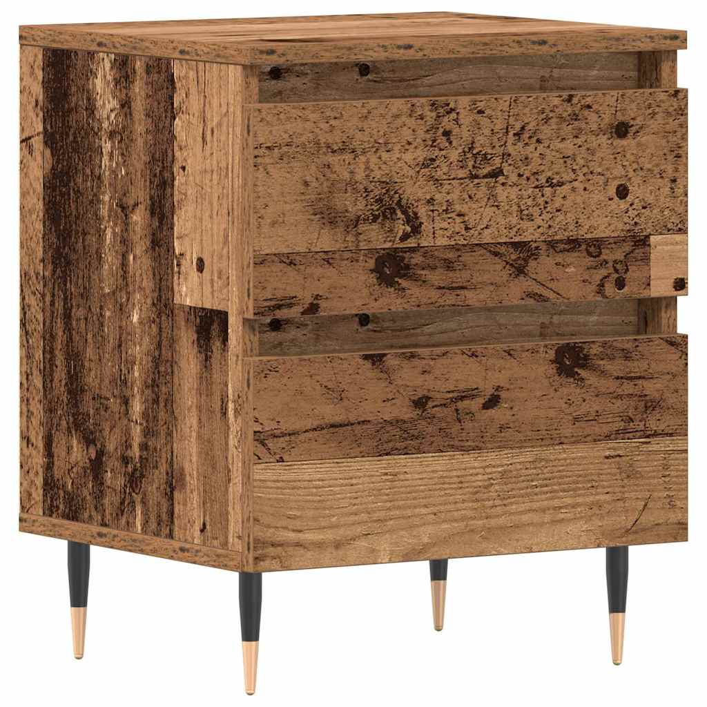 Nattbordskap Gammelt tre 40 x 35 x 50 cm Konstruert tre