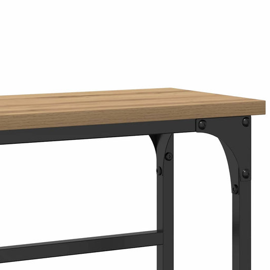 Konsollbord Artisan Eik 75 x 19,5 x 75 cm Konstruert tre