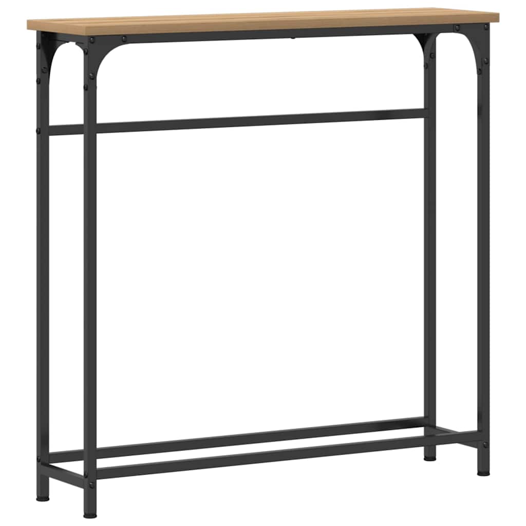 Konsollbord Artisan Eik 75 x 19,5 x 75 cm Konstruert tre
