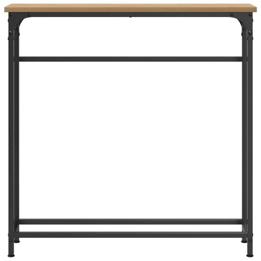 Konsollbord Artisan Eik 75 x 19,5 x 75 cm Konstruert tre