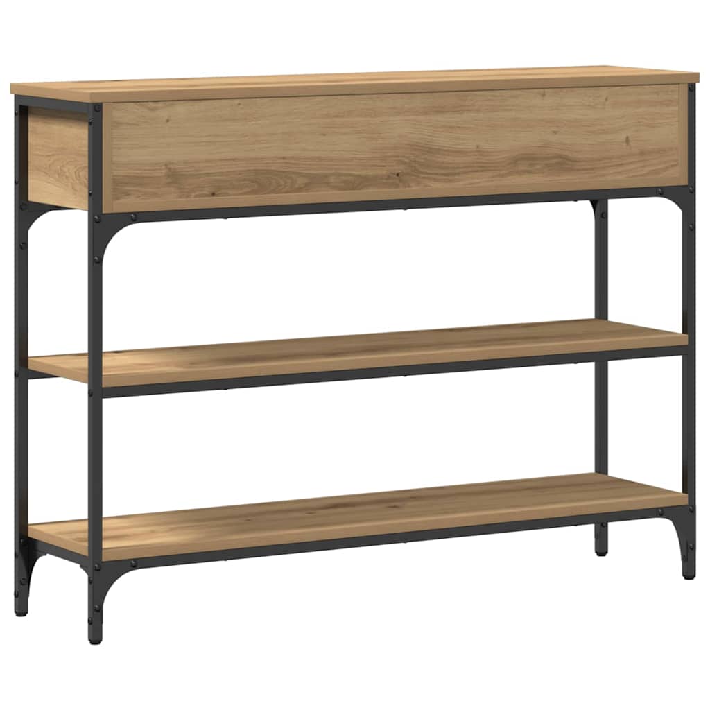 Konsollbord Artisan Eik 100 x 25 x 75 cm Konstruert tre