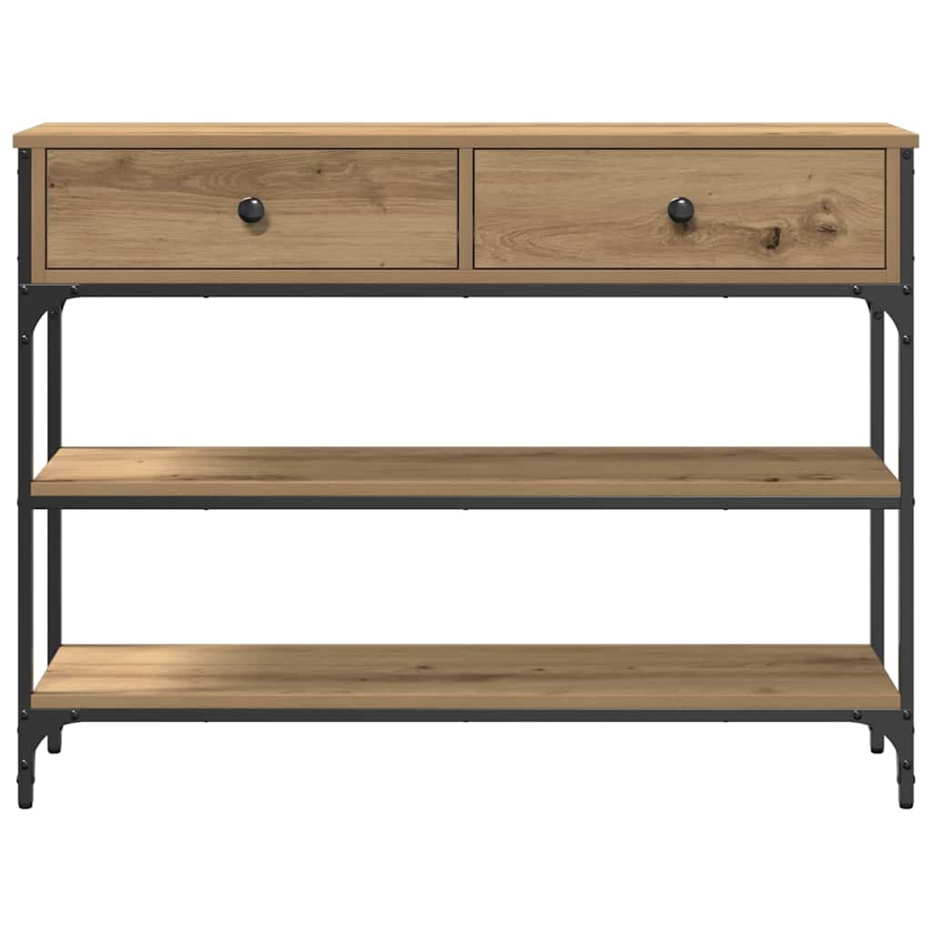 Konsollbord Artisan Eik 100 x 25 x 75 cm Konstruert tre