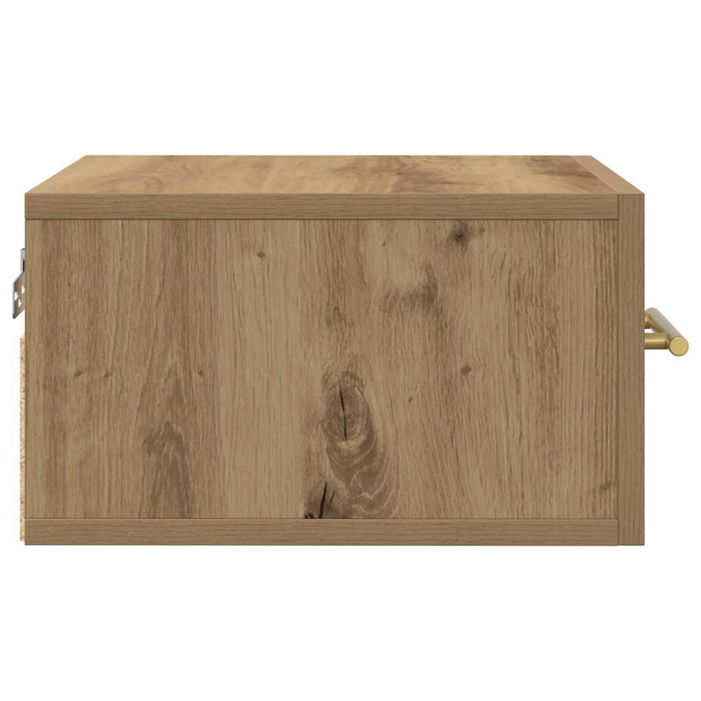 Nattbordskap Artisan Eik 35 x 35 x 20 cm Konstruert tre