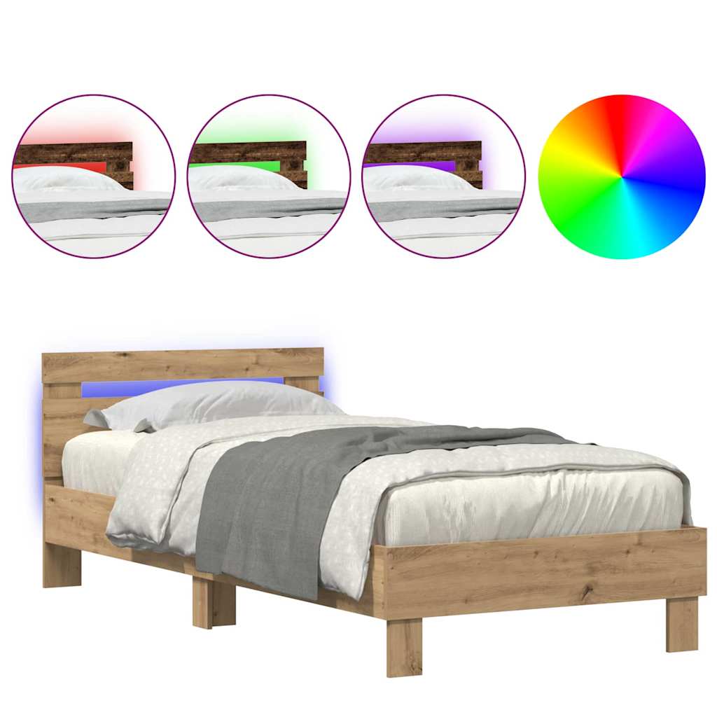 Sengestamme artisan eik 90 x 200 cm Konstruert tre