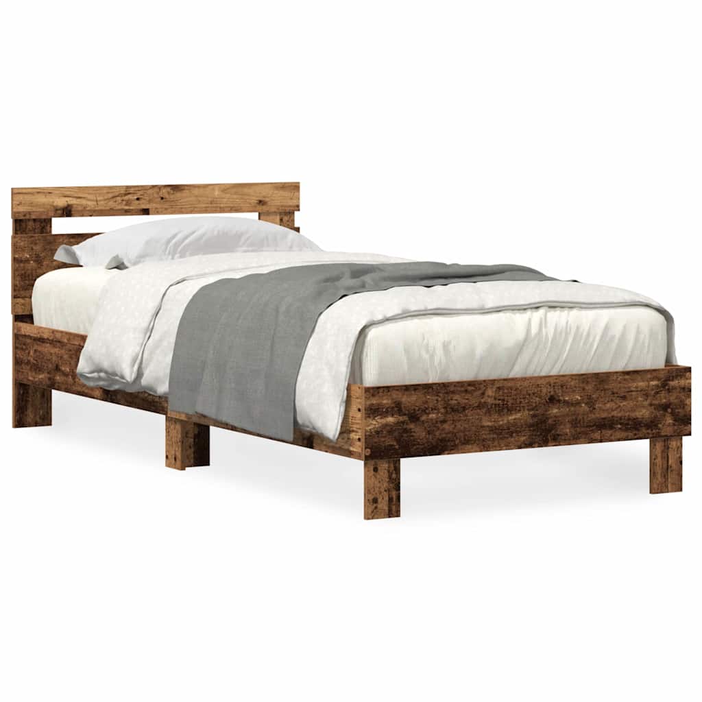 Sengestamme Gammelt tre 75 x 190 cm Konstruert tre