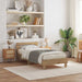 Sengestamme med LED Artisan Eik 75 x 190 cm Konstruert tre