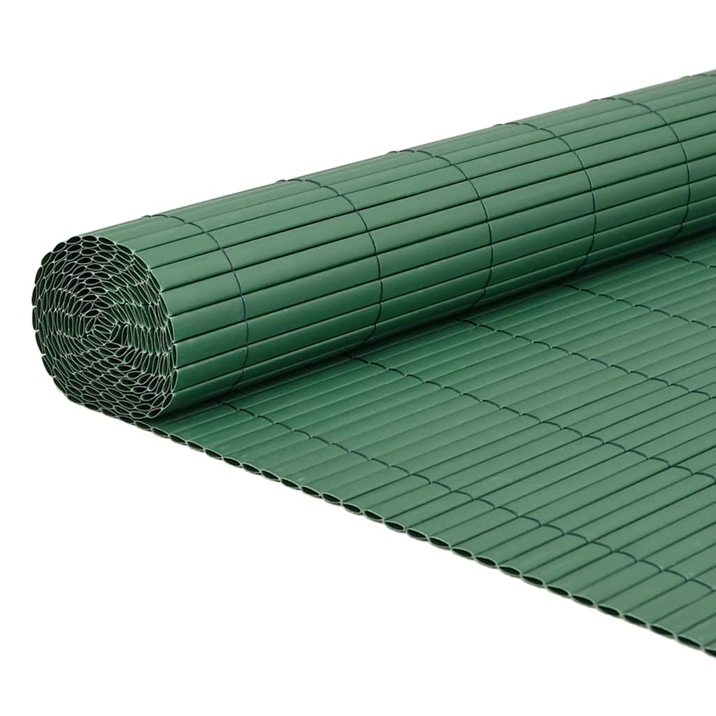 Hagegjerde dobbeltsidig grønn 1,8x5 m PVC