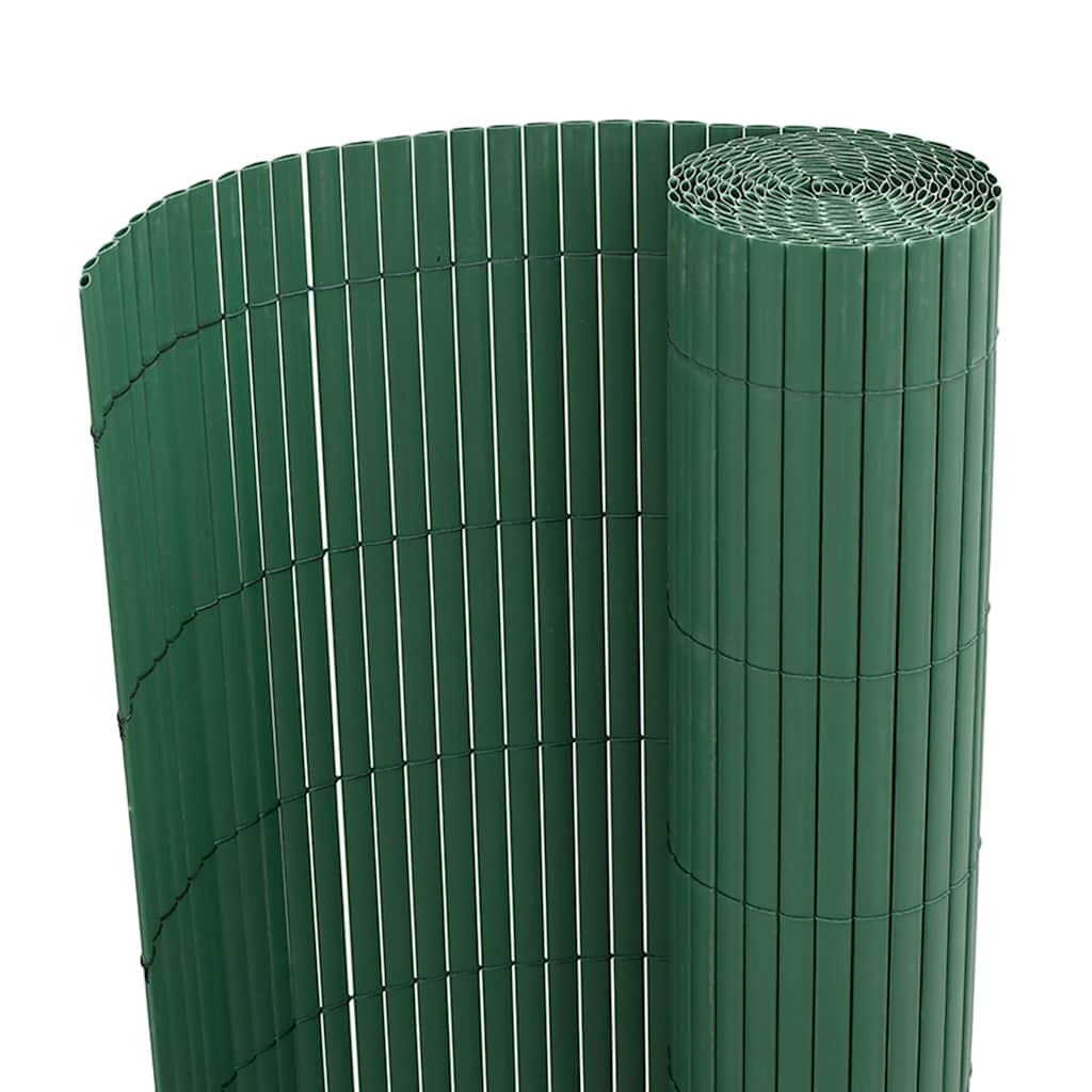 Hagegjerde dobbeltsidig grønn 1,8x5 m PVC