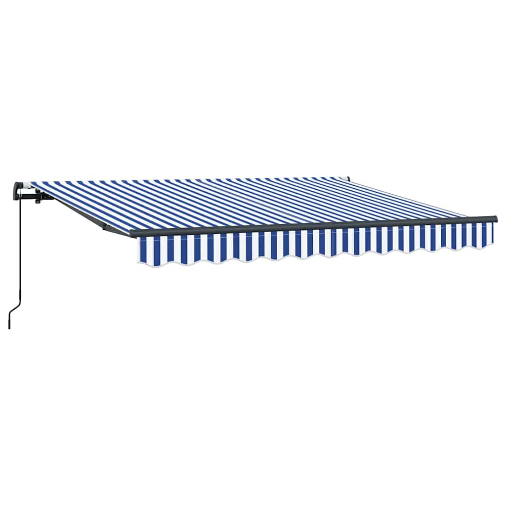 Innvendbar Markise Blå 250 x 200 cm stoff vidaXL