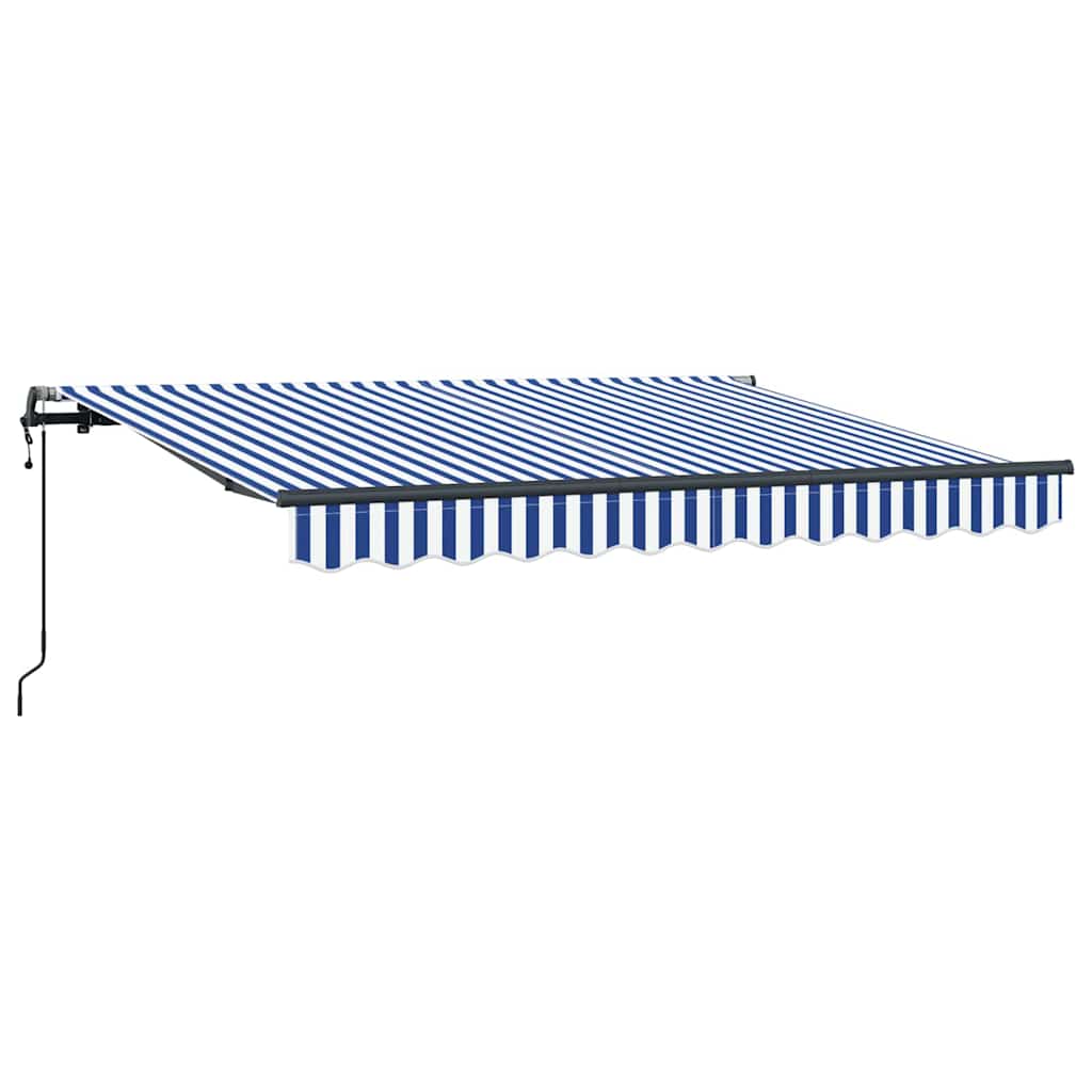 Innvendbar Markise Blå 250 x 200 cm stoff vidaXL
