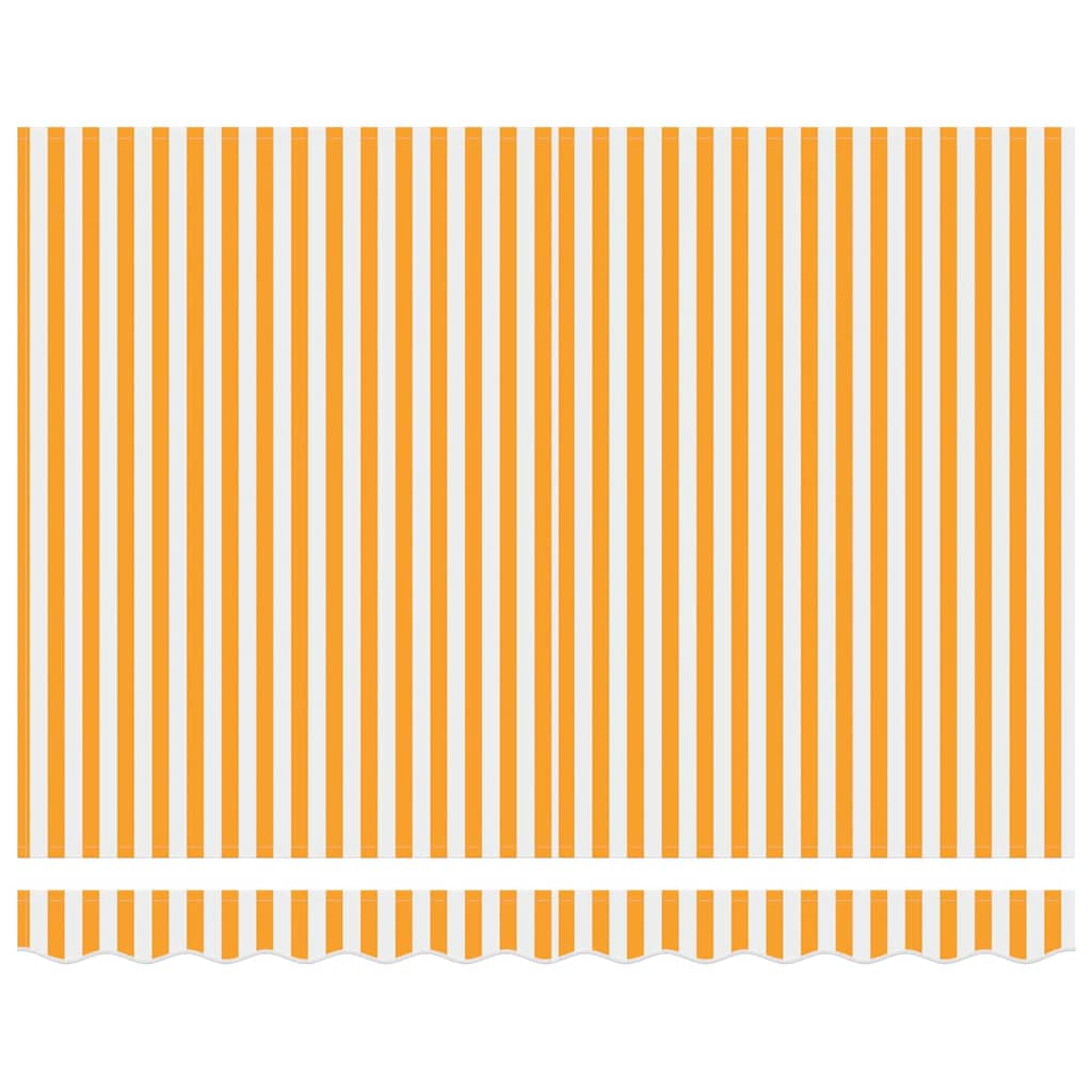 Innvendbar Markise Gul 250 x 200 cm stoff