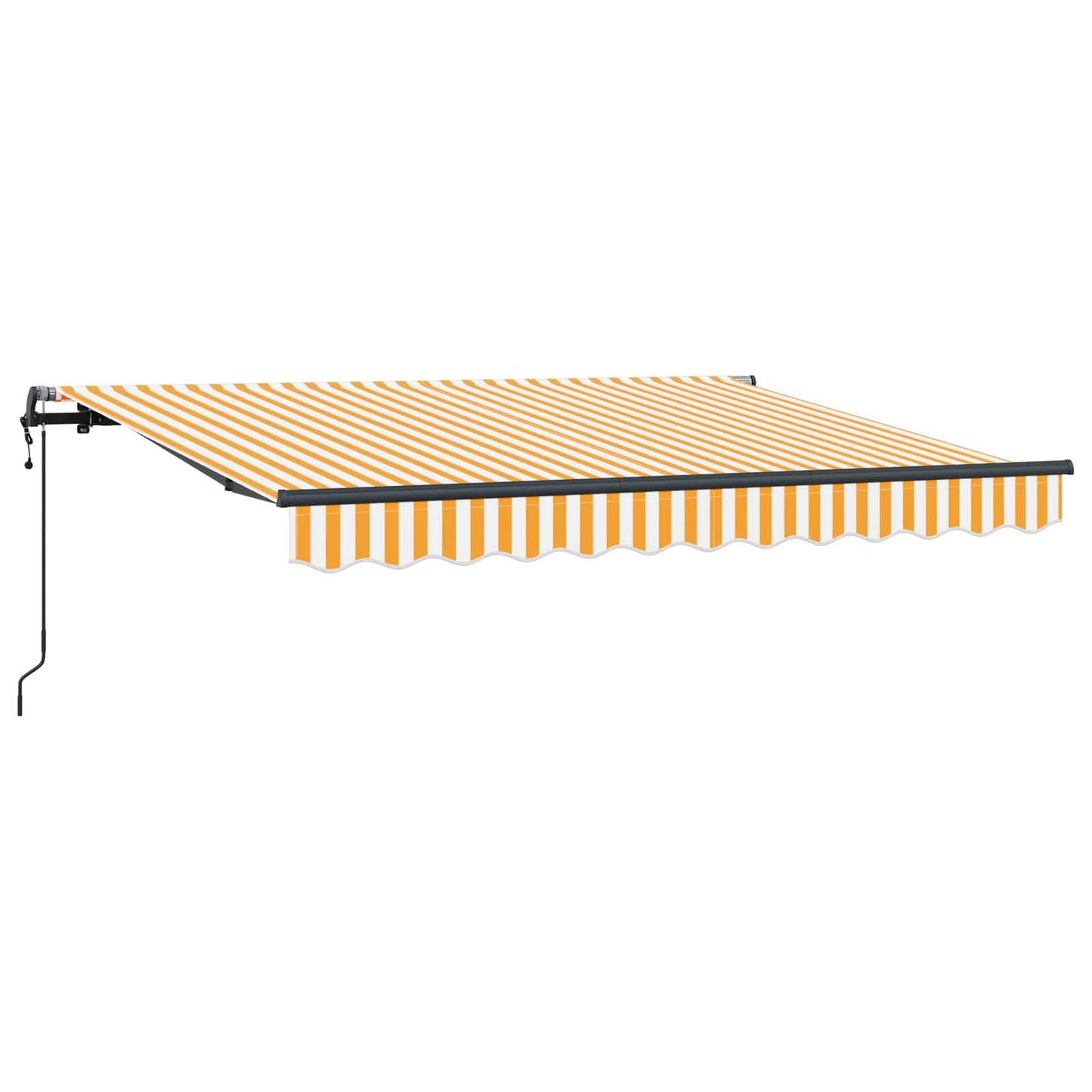 Innvendbar Markise Gul 250 x 200 cm stoff