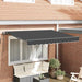 Innvendbar Markise Antrasitt 250 x 200 cm stoff vidaXL