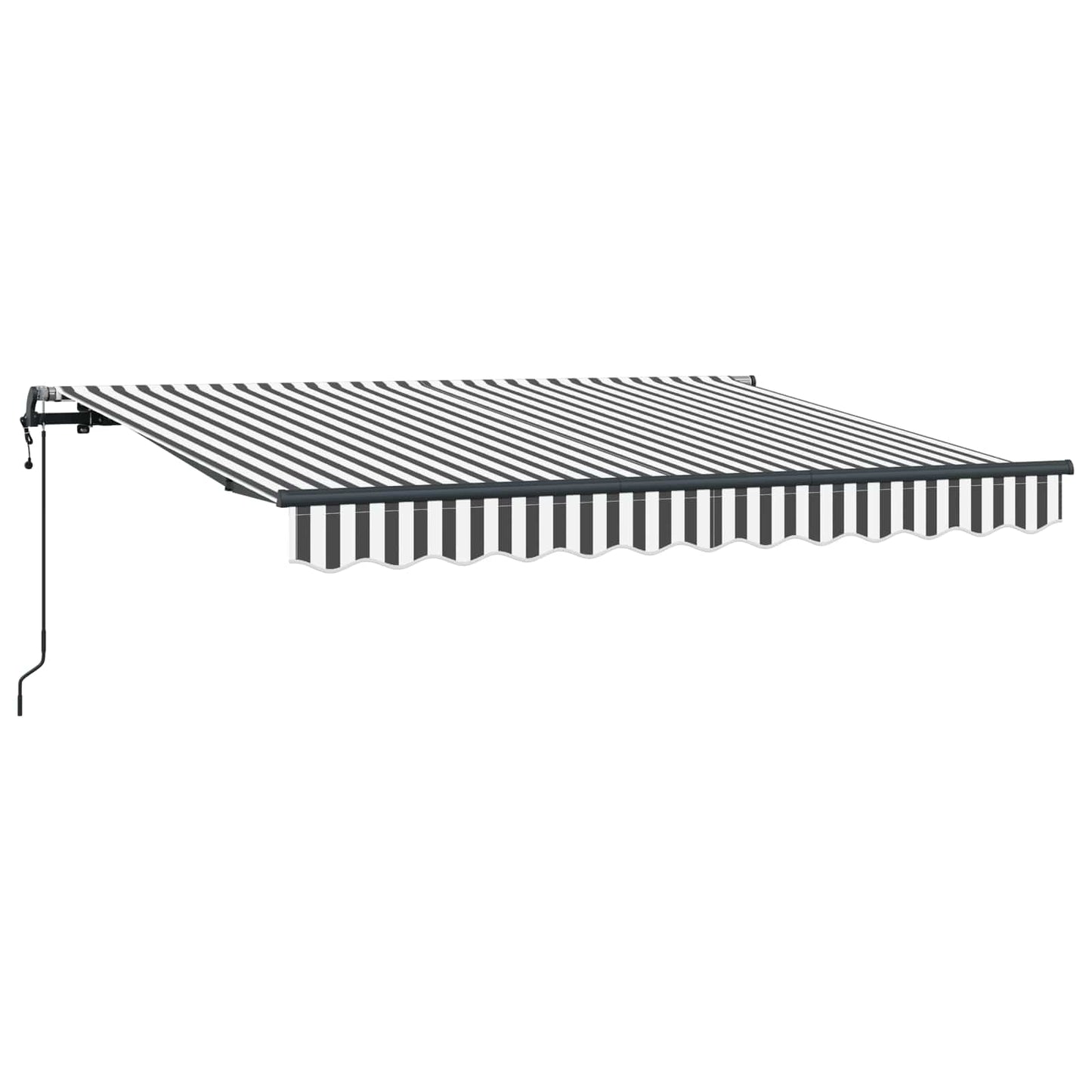 Innvendbar Markise Antrasitt 250 x 200 cm stoff